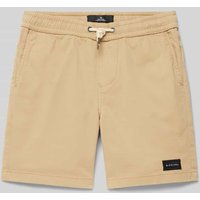 Rip Curl Shorts mit Label-Patch Modell 'EPIC VOLLEY' in Camel, Größe 164 von Rip Curl