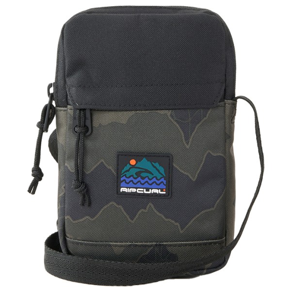 Rip Curl - Slim Pouch Search Camo - Umhängetasche Gr One Size grau von Rip Curl