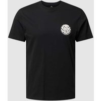 Rip Curl Standard Fit T-Shirt mit Label-Print Modell 'WETTIE ICON' in Black, Größe M von Rip Curl