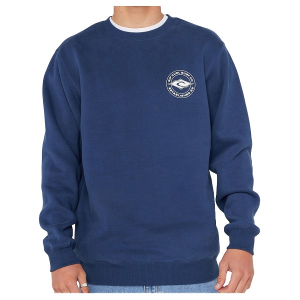 Rip Curl - Staple Crew - Pullover Gr XL blau von Rip Curl