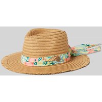 Rip Curl Strohhut mit Hutband Modell 'OCEANS PANAMA HAT' in Beige, Größe S von Rip Curl