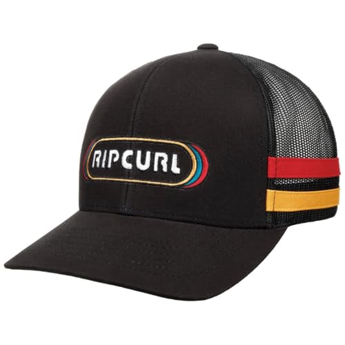 Rip Curl Surf Revival Logo Cap Basecap Baseballcap Curved Brim Meshcap Trucker (One Size - schwarz) von Rip Curl