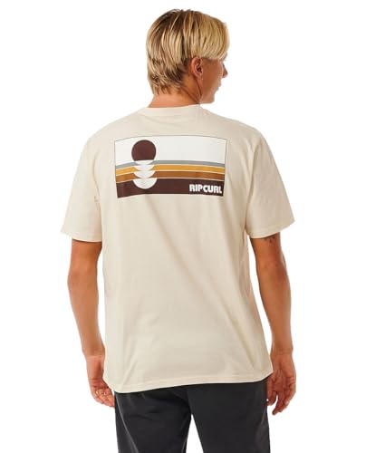 Rip Curl Surf Revivial Peaking Short Sleeve T-shirt M von Rip Curl