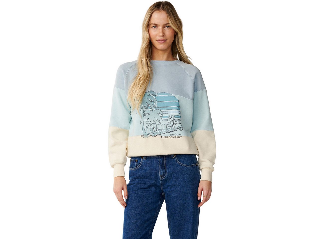 Rip Curl Sweatshirt Seeker Raglan Standard Crew Seeker Raglan Standard Crew von Rip Curl