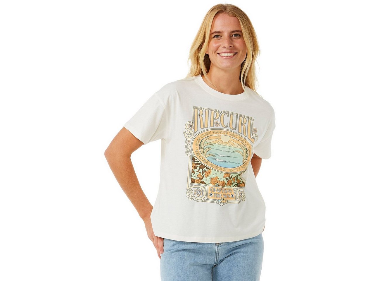 Rip Curl T-Shirt LONG DAYS RELAXED von Rip Curl