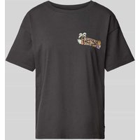 Rip Curl T-Shirt mit Label-Print in Black, Größe S von Rip Curl