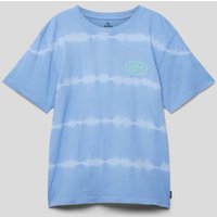 Rip Curl T-Shirt mit Label-Print in Bleu, Größe 140 von Rip Curl