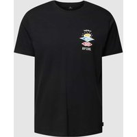 Rip Curl T-Shirt mit Rundhalsausschnitt Modell 'SEARCH ICON' in Black, Größe L von Rip Curl