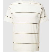 Rip Curl T-Shirt mit Streifenmuster in Offwhite, Größe XXL von Rip Curl