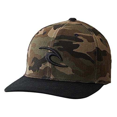 Rip Curl Tepan Flexfit Cap, Camo, Einheitsgröße von Rip Curl