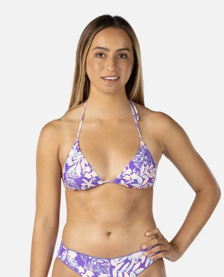 Rip Curl Triangel-Bikini-Top Palm Party Gleitendes Triangel-Bikinioberteil von Rip Curl