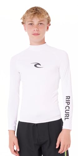 Rip Curl UPF 50+ Sonnenschutz Langarm Unisex Rashguard Schwimm- und Surfshirt für Jungen & Mädchen von Rip Curl