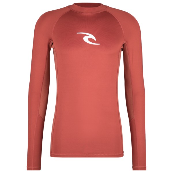 Rip Curl - Waves UVP Performance L/S - Lycra Gr XXL rot von Rip Curl