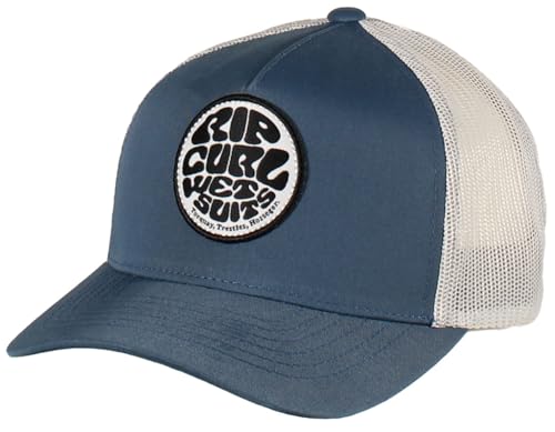 Rip Curl Wetsuit Icon Trucker Cap One Size, Dusty Blue, Einheitsgröße von Rip Curl