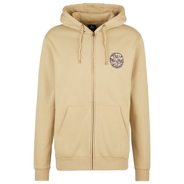 Rip Curl - Wettie Passage Icon Zip Thru - Hoodie Gr XL beige von Rip Curl