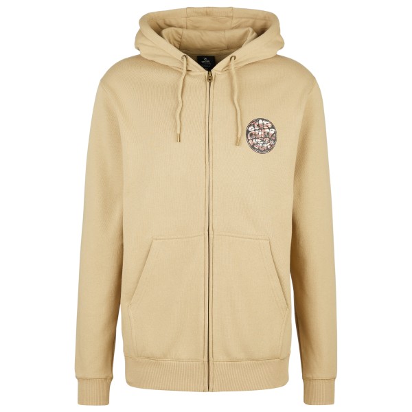Rip Curl - Wettie Passage Icon Zip Thru - Hoodie Gr XXL beige von Rip Curl