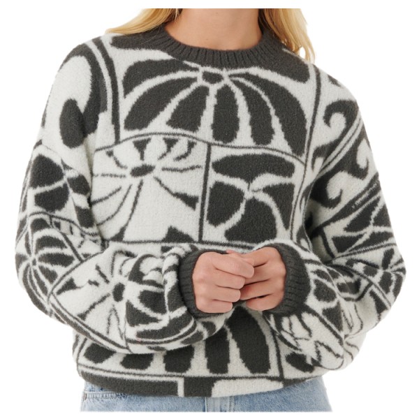 Rip Curl - Women's AOTS - TY Williams Jacquard Crew - Pullover Gr L grau von Rip Curl