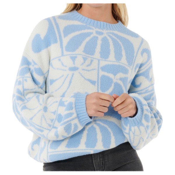 Rip Curl - Women's AOTS - TY Williams Jacquard Crew - Pullover Gr XL grau von Rip Curl