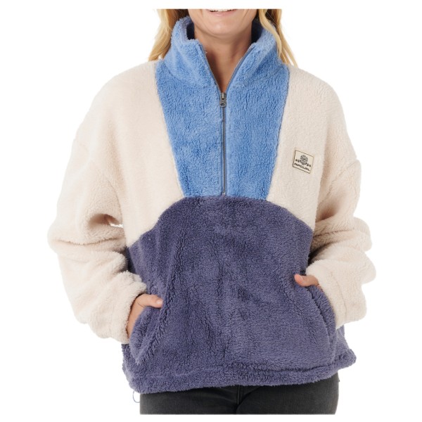 Rip Curl - Women's Block Party Polar Fleece - Fleecepullover Gr M blau von Rip Curl