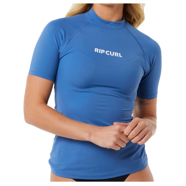 Rip Curl - Women's Classic Surf S/S UPF Rashguard - Lycra Gr XL blau von Rip Curl
