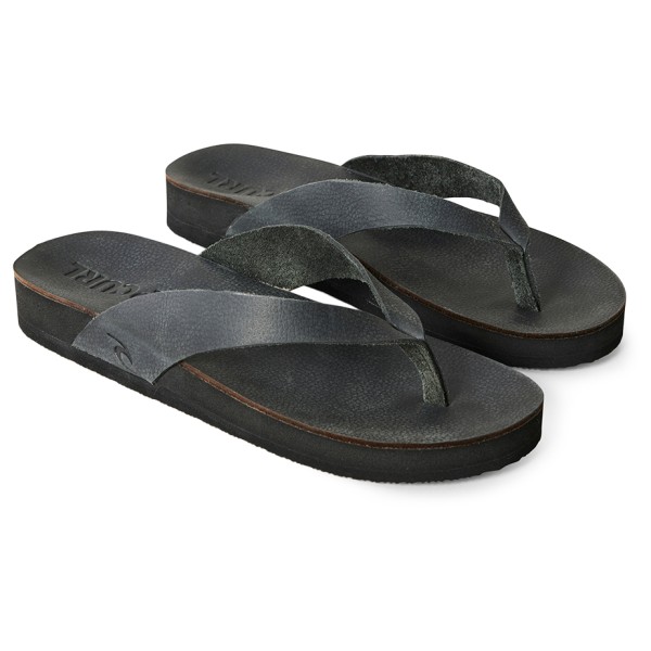 Rip Curl - Women's Freedom Leather Bloom Open Toe - Sandalen Gr 39 grau/schwarz von Rip Curl