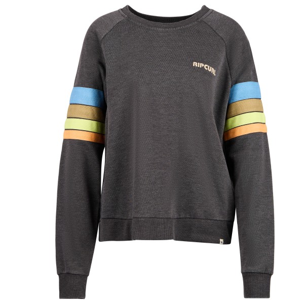 Rip Curl - Women's High Tide Surf Raglan Crew - Pullover Gr M grau von Rip Curl