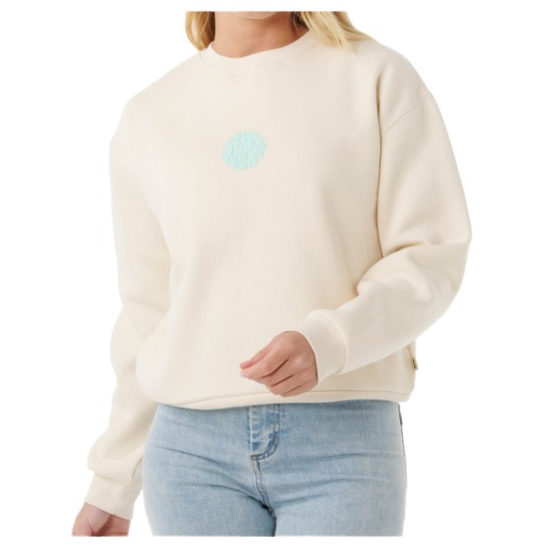 Rip Curl - Women's Icons of Surf Relaxed Crew - Pullover Gr XXL weiß von Rip Curl
