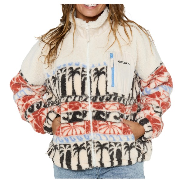 Rip Curl - Women's Oceanic Zip Thru Polar Fleece - Fleecejacke Gr S beige von Rip Curl
