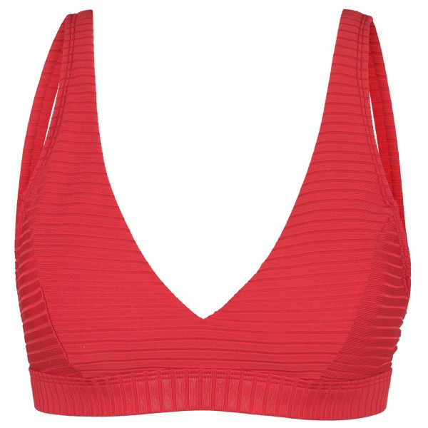 Rip Curl - Women's Premium Surf Deep V - Bikini-Top Gr L - D-DD rot von Rip Curl