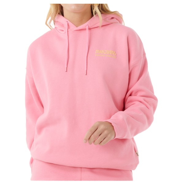 Rip Curl - Women's Surf Puff Heritage Hood - Hoodie Gr L rosa von Rip Curl