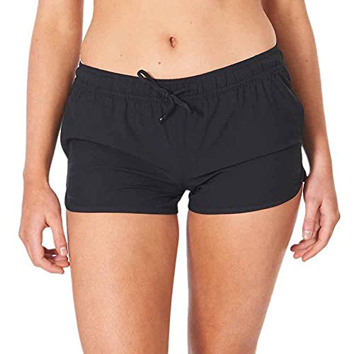 Rip Curl Womens Classic Surf 3" Boardshorts Brettsegeln Boot Wassersport Shorts - Schwarz - Elastischer Bund - 3" im Bein von Rip Curl