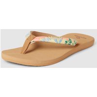 Rip Curl Zehentrenner mit Label-Detail Modell 'FREEDOM' in Beige, Größe 40 von Rip Curl