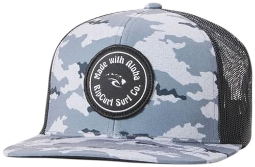 Rip Curl Ziele Trucker Cap One Size, Schwarz / Grau, Einheitsgröße von Rip Curl