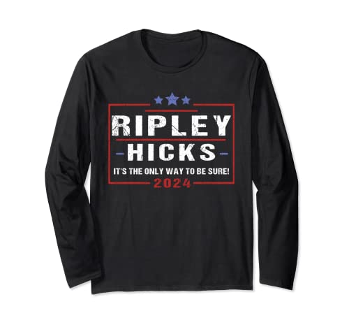 Ripley Hicks 2024 - Nur so kann man sich sicher sein Vintage Langarmshirt Ripley Hicks 2024 - Nur so kann man sich sicher sein Vintage Langarmshirt von Ripley Hicks 2024 Tees Co.