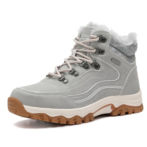 Ripord Damen Winterschuhe Winterstiefel Warm Trekking Wanderschuhe Schneestiefel 36-41 von Ripord
