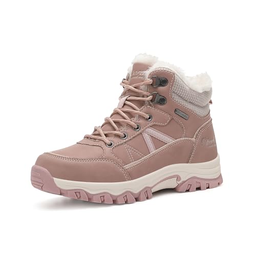 Ripord Damen Winterschuhe Winterstiefel Warm Trekking Wanderschuhe Schneestiefel Gr. 36-41 von Ripord