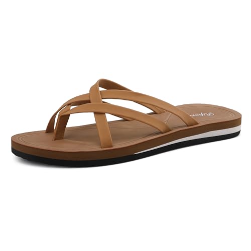 Ripord Damen Zehentrenner Flip Flops Sandalen Modischer Weicher Komfort Größe 36-41 von Ripord