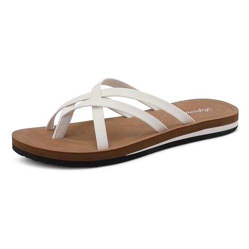 Ripord Damen Zehentrenner Flip Flops Sandalen Modischer Weicher Komfort Größe 36-41 von Ripord