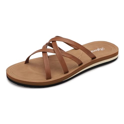 Ripord Damen Zehentrenner Flip Flops Sandalen Modischer Weicher Komfort Größe 40 von Ripord