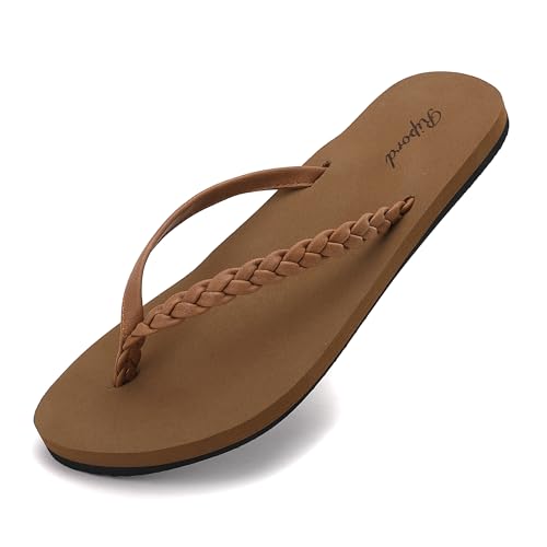 Ripord Damen Zehentrenner Flip Flops Sandalen Weicher Komfort Größe 36-41 von Ripord