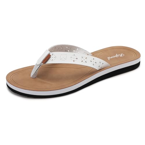 Ripord Damen Zehentrenner Flip Flops Sandalen Weicher Komfort Größe 36-41 von Ripord