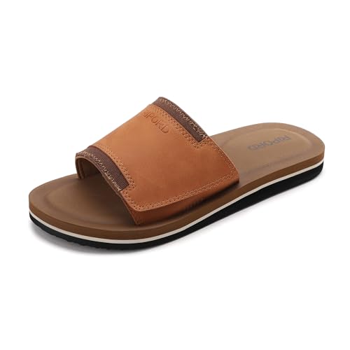 Ripord Herren Sandalen Verstellbare Latexsohle Pantoletten Badeschlappen Bequeme Anti-Rutsch-Pantoletten Ripord Herren Sandalen Verstellbare Latexsohle Pantoletten Badeschlappen Bequeme Anti-Rutsch-Pantoletten von Ripord
