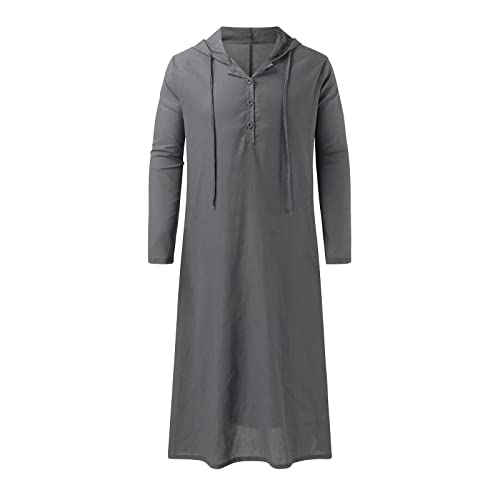 Herren Muslimisches Kleid Muslimische Robe mit Hijab Islamische Abaya Arabisch Muslimische Robe Gebet Abaya Kleid Islamischer Naher Osten Dubai Türkei Arabische Muslim Kaftan Kleid Für Ramadan von Risaho