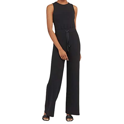 Risaho The Air Essentials Jumpsuit, 2023 New Jumpsuits for Women Casual Women's Sleeveless Jumpsuit with Pockets, High Waist Casual Crew Neck Fit Rompers von Risaho