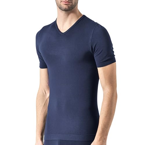 Risalti Bambus T-Shirt Herren V-Ausschnitt Nahtloses- T-Shirts Für Herren V-Ausschnitt, Basic Tshirt Herren, Bambus Unterwäsche Herren Weicher Als Baumwoll Tshirt Herren - Made in Italy Risalti Bambus T-Shirt Herren V-Ausschnitt Nahtloses- T-Shirts Für Herren V-Ausschnitt, Basic Tshirt Herren, Bambus Unterwäsche Herren Weicher Als Baumwoll Tshirt Herren - Made in Italy von Risalti