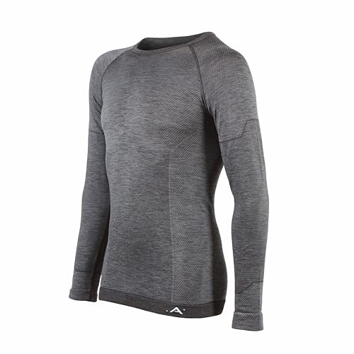 Risalti Funktionsunterwäsche Herren Damen Merinowolle Unisex - Langarm Thermounterwäsche Herren Damen, ThermoShirt Atmungsaktives, Funktionsunterhemd Nahtlose Winter-Bekleidung - Made in Italy Risalti Funktionsunterwäsche Herren Damen Merinowolle Unisex - Langarm Thermounterwäsche Herren Damen, ThermoShirt Atmungsaktives, Funktionsunterhemd Nahtlose Winter-Bekleidung - Made in Italy von Risalti