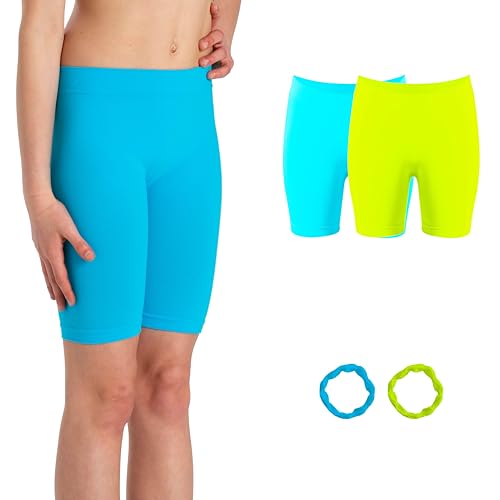 Risalti Leggings Mädchen Kurz Mikrofaser 2stk - Leggings Für Mädchen, Sporthose Mädchen, Sport Leggings Mädchen, Kinder Leggings Mädchen Nahtlose, Armbänder Gratis - Made In Italy von Risalti
