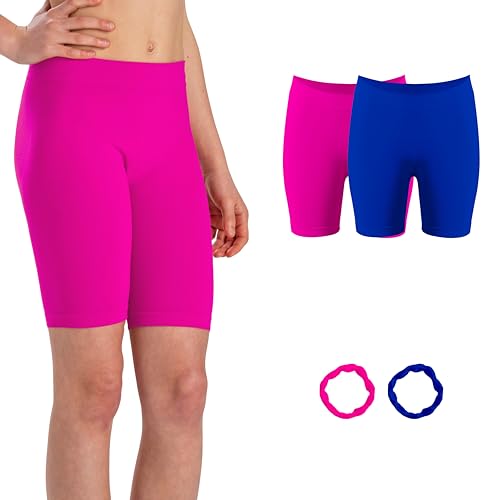 Risalti Leggings Mädchen Kurz Mikrofaser 2stk - Leggings Für Mädchen, Sporthose Mädchen, Sport Leggings Mädchen, Kinder Leggings Mädchen Nahtlose, Armbänder Gratis - Made In Italy von Risalti