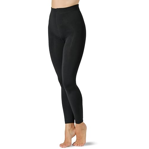 Risalti NOLOGO Winter-Leggings für Damen aus Fleece 300 Denier Kanada – Leggins für Damen, Thermo-Leggings, Thermostrumpfhose für Damen, Winterhose, Thermo-Leggings für Damen – 1 Stück und 2 Stück, von Risalti