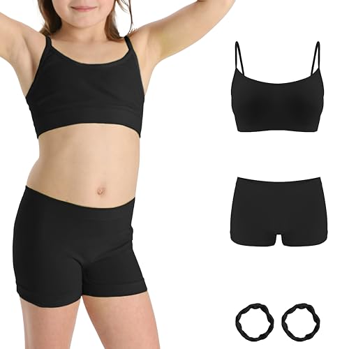 Risalti Set Bustier Mädchen und Unterhosen Mädchen Mikrofaser - Mädchen Bustier Und Mädchen Unterhosen, BH Mädchen Und Unterwäsche Für Mädchen Nahtlose, Armbänder Gratis - Made In Italy von Risalti